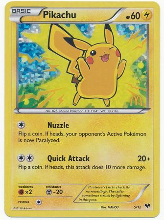 Pikachu (5/12) [McDonald's Promos: 2014 Collection] | RetroPlay Games