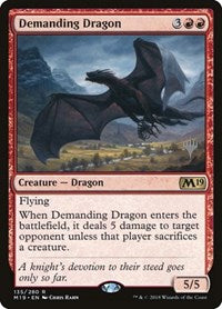 Demanding Dragon [Core Set 2019 Promos] | RetroPlay Games