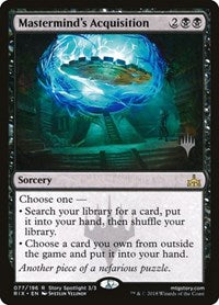 Mastermind's Acquisition [Rivals of Ixalan Promos] | RetroPlay Games