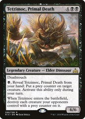 Tetzimoc, Primal Death [Rivals of Ixalan Promos] | RetroPlay Games