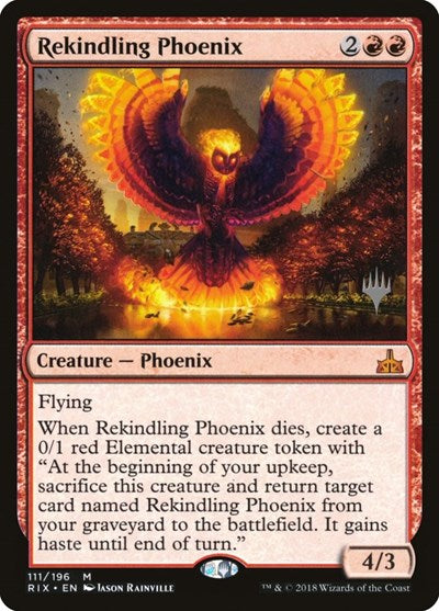 Rekindling Phoenix [Rivals of Ixalan Promos] | RetroPlay Games