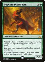 Wayward Swordtooth [Rivals of Ixalan Promos] | RetroPlay Games