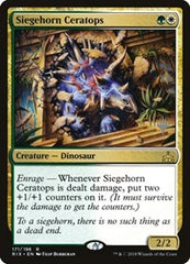 Siegehorn Ceratops [Rivals of Ixalan Promos] | RetroPlay Games