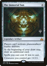 The Immortal Sun [Rivals of Ixalan Promos] | RetroPlay Games