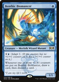 Benthic Biomancer [Ravnica Allegiance Promos] | RetroPlay Games