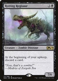 Rotting Regisaur [Core Set 2020 Promos] | RetroPlay Games