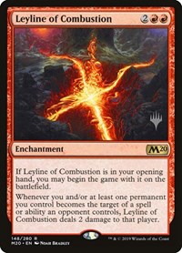 Leyline of Combustion [Core Set 2020 Promos] | RetroPlay Games