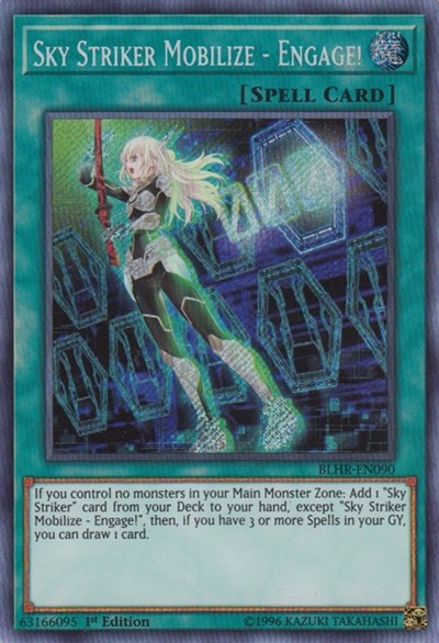 Sky Striker Mobilize - Engage! [BLHR-EN090] Secret Rare | RetroPlay Games