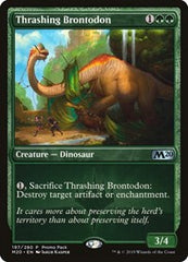 Thrashing Brontodon [Core Set 2020 Promos] | RetroPlay Games