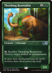 Thrashing Brontodon [Core Set 2020 Promos] | RetroPlay Games