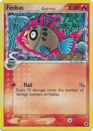 Feebas (49/101) (Delta Species) (Stamped) [EX: Dragon Frontiers] | RetroPlay Games