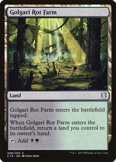 Golgari Rot Farm [Commander 2019] | RetroPlay Games