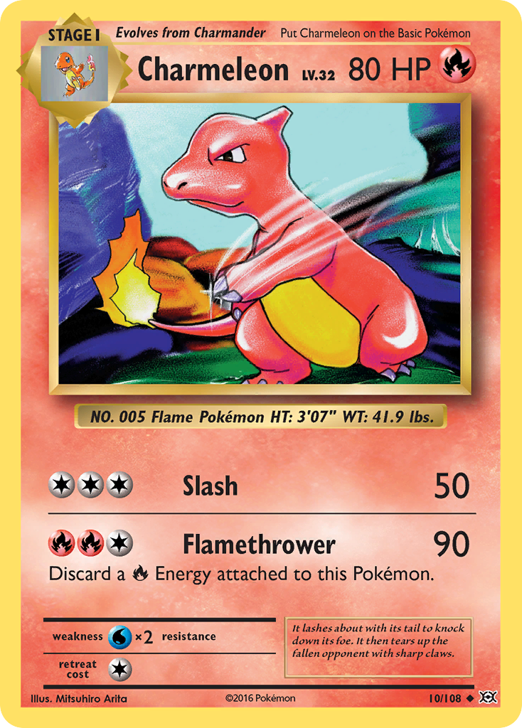 Charmeleon (10/108) [XY: Evolutions] | RetroPlay Games