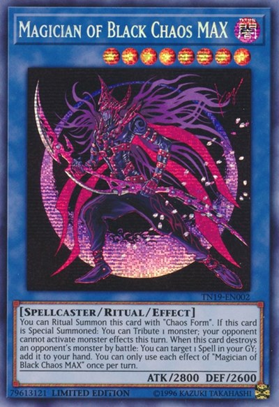 Magician of Black Chaos MAX [TN19-EN002] Prismatic Secret Rare | RetroPlay Games