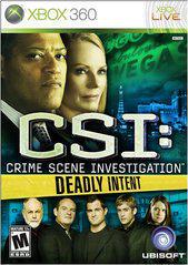 CSI: Crime Scene Investigation: Deadly Intent - Xbox 360 | RetroPlay Games