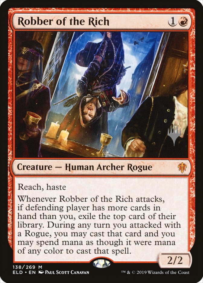 Robber of the Rich (Promo Pack) [Throne of Eldraine Promos] | RetroPlay Games