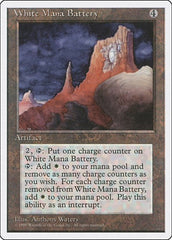 White Mana Battery [Fourth Edition] | RetroPlay Games