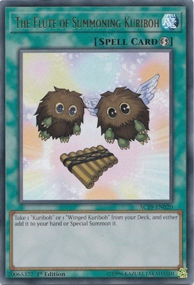 The Flute of Summoning Kuriboh [AC19-EN020] Ultra Rare | RetroPlay Games