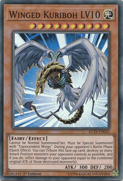 Winged Kuriboh LV10 [AC19-EN023] Super Rare | RetroPlay Games