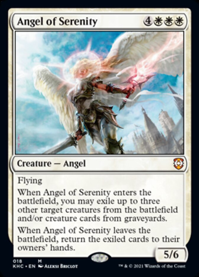 Angel of Serenity [Kaldheim Commander] | RetroPlay Games