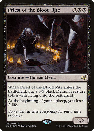 Priest of the Blood Rite [Duel Decks: Nissa vs. Ob Nixilis] | RetroPlay Games