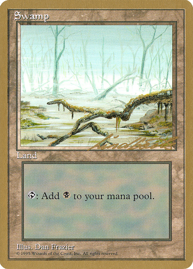 Swamp (ll372) (Leon Lindback) [Pro Tour Collector Set] | RetroPlay Games