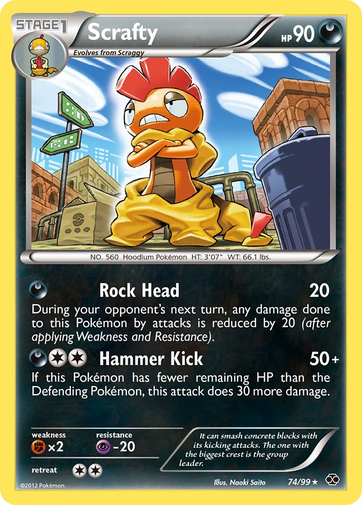 Scrafty (74/99) (Theme Deck Exclusive) [Black & White: Next Destinies] | RetroPlay Games