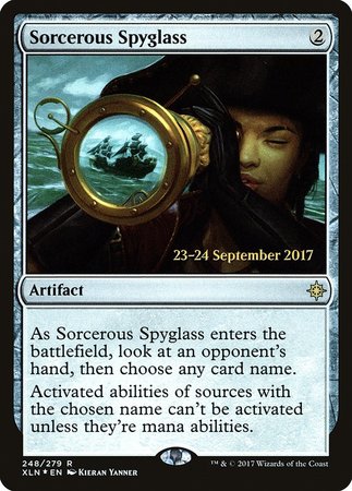 Sorcerous Spyglass [Ixalan Promos] | RetroPlay Games