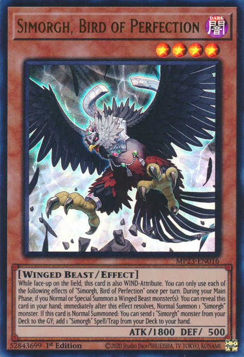 Simorgh, Bird of Perfection [MP23-EN016] Ultra Rare | RetroPlay Games