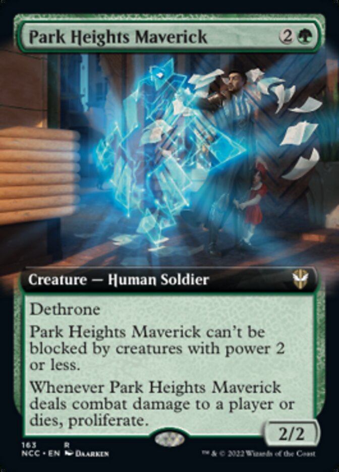 Park Heights Maverick (Extended Art) [Streets of New Capenna Commander] | RetroPlay Games