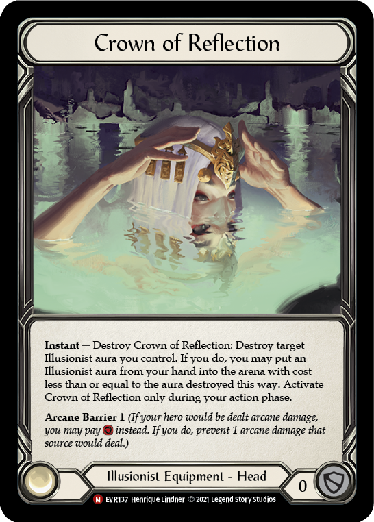 Crown of Reflection [EVR137] (Everfest)  1st Edition Cold Foil | RetroPlay Games