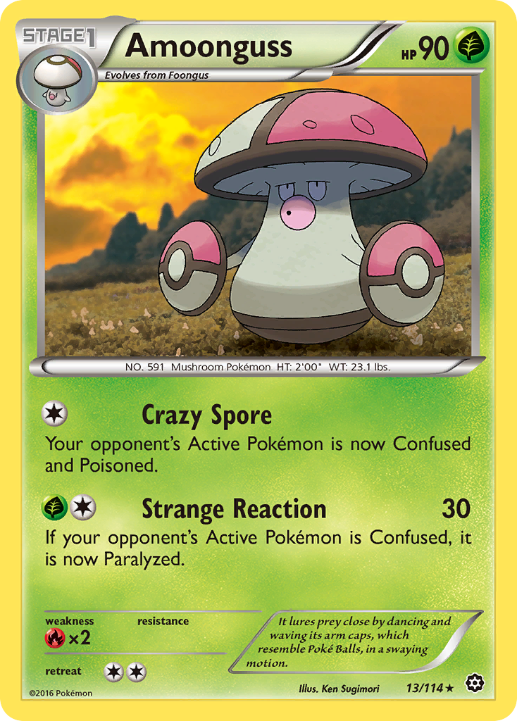 Amoonguss (13/114) [XY: Steam Siege] | RetroPlay Games