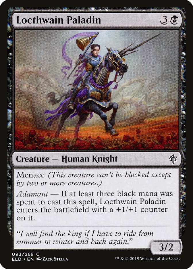 Locthwain Paladin [Throne of Eldraine] | RetroPlay Games