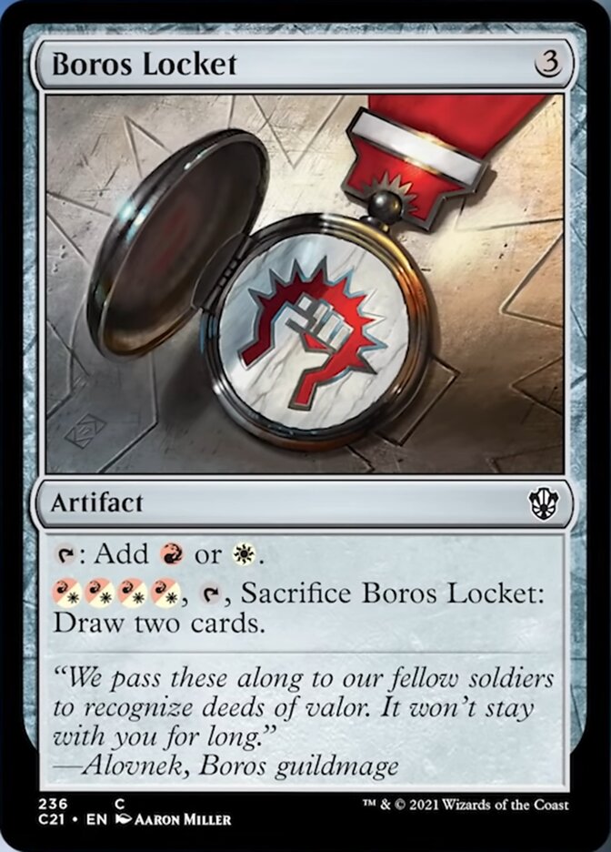 Boros Locket [Commander 2021] | RetroPlay Games