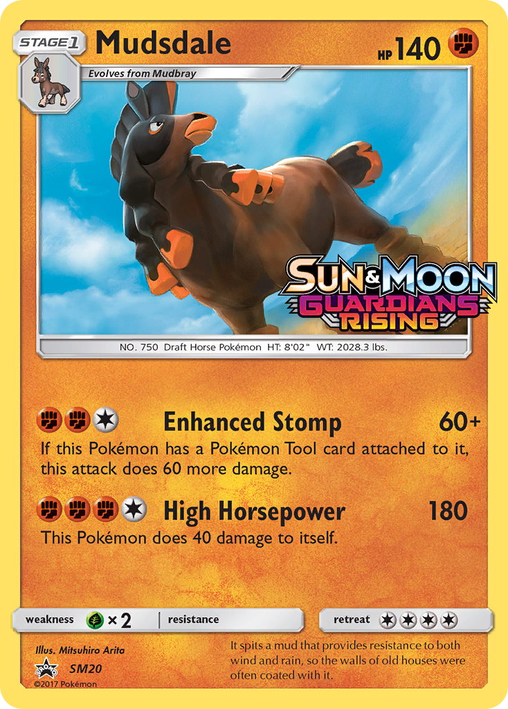 Mudsdale (SM20) [Sun & Moon: Black Star Promos] | RetroPlay Games