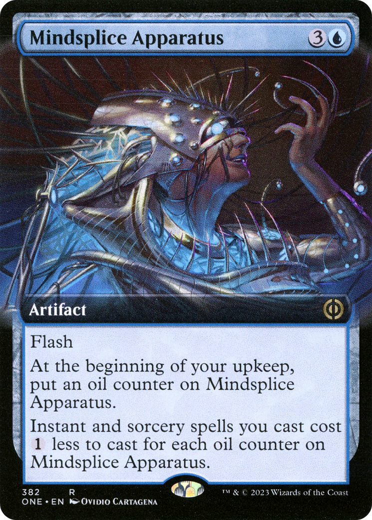 Mindsplice Apparatus (Extended Art) [Phyrexia: All Will Be One] | RetroPlay Games