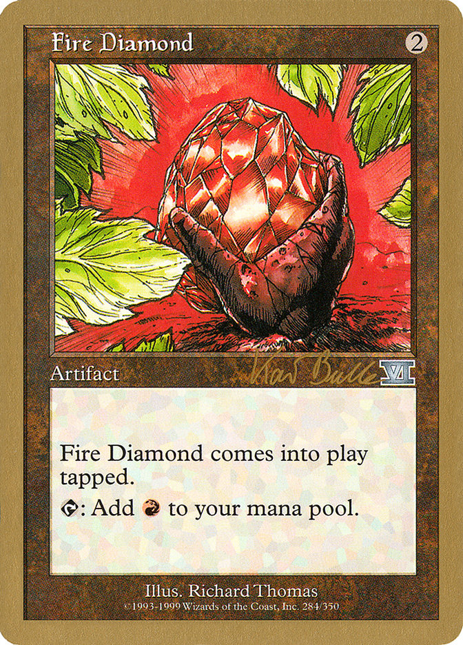 Fire Diamond (Kai Budde) [World Championship Decks 1999] | RetroPlay Games