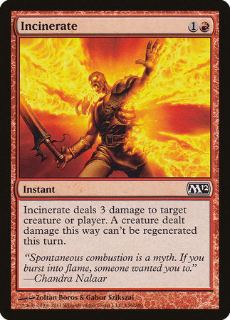 Incinerate [Magic 2012] | RetroPlay Games
