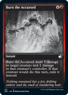Burn the Accursed [Innistrad: Double Feature] | RetroPlay Games