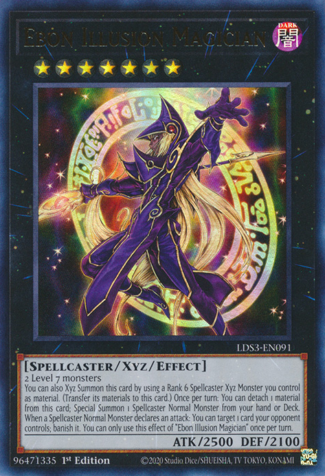 Ebon Illusion Magician [LDS3-EN091] Ultra Rare | RetroPlay Games