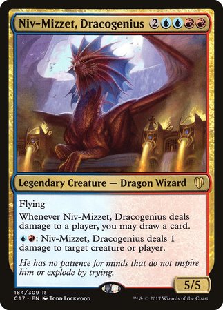 Niv-Mizzet, Dracogenius [Commander 2017] | RetroPlay Games