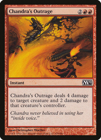 Chandra's Outrage [Magic 2012] | RetroPlay Games