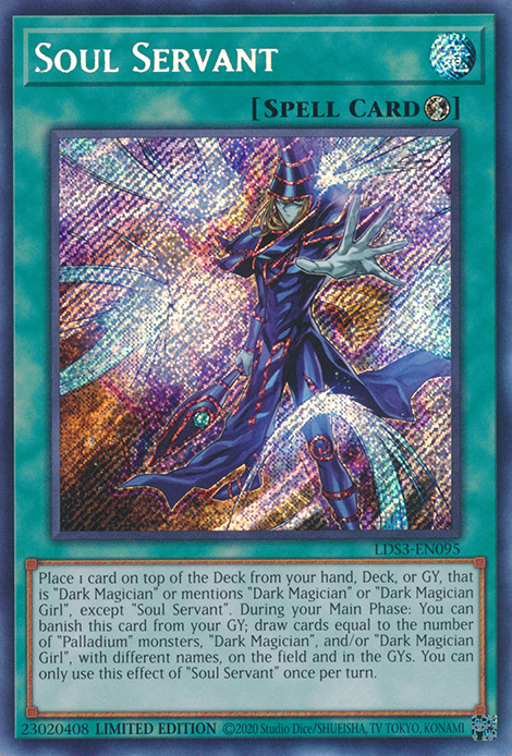 Soul Servant [LDS3-EN095] Secret Rare | RetroPlay Games
