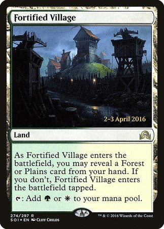 Fortified Village [Shadows over Innistrad Promos] | RetroPlay Games
