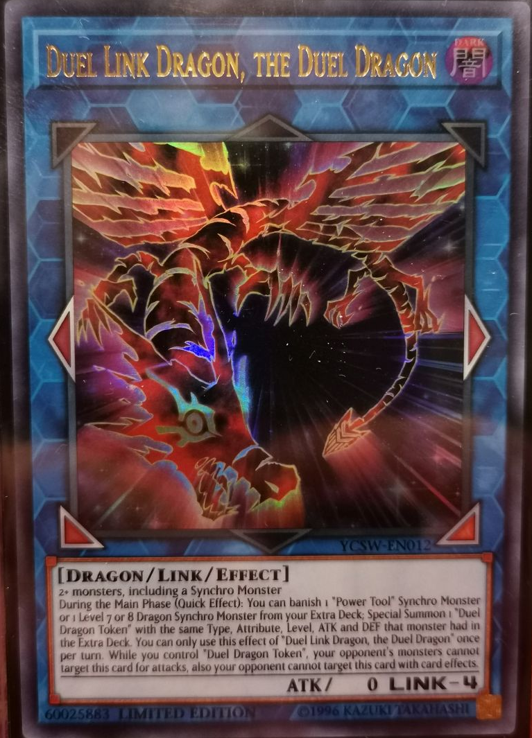 Duel Link Dragon, the Duel Dragon [YCSW-EN012] Ultra Rare | RetroPlay Games