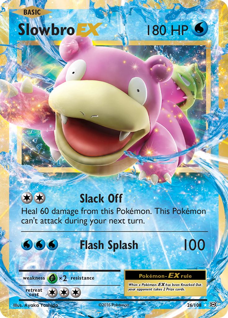 Slowbro EX (26/108) [XY: Evolutions] | RetroPlay Games