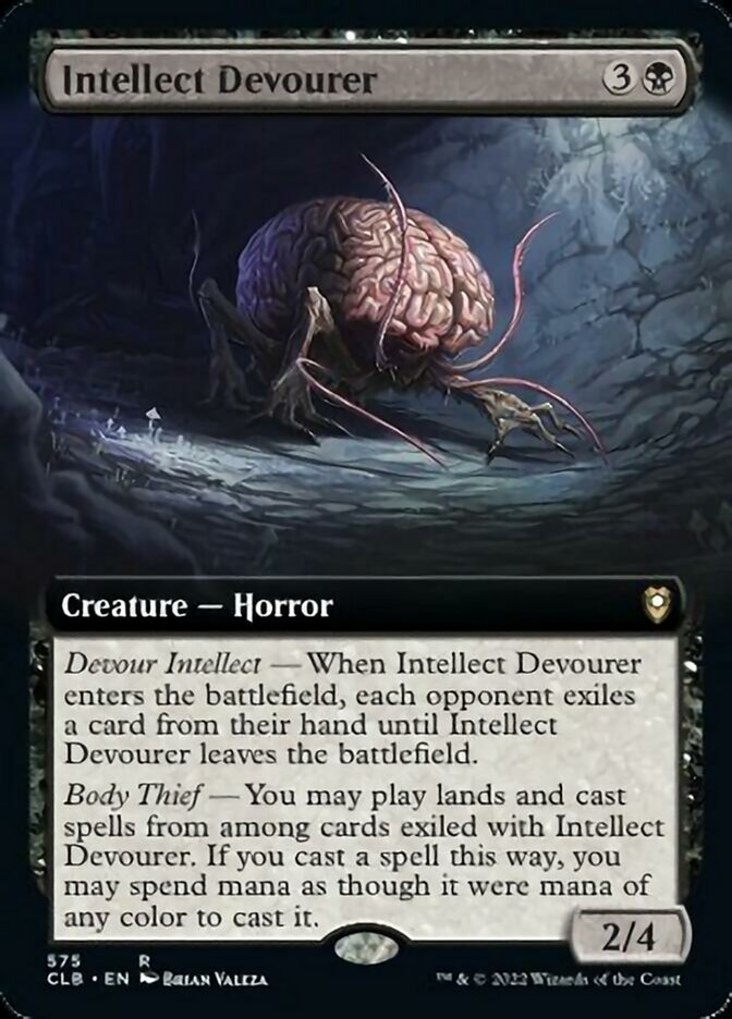 Intellect Devourer (Extended Art) [Commander Legends: Battle for Baldur's Gate] | RetroPlay Games