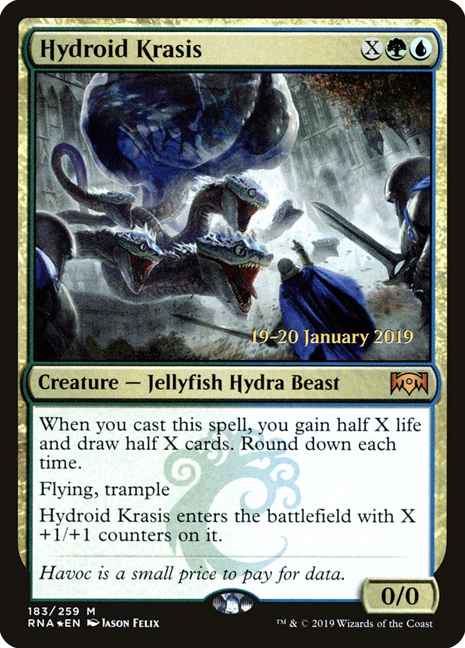 Hydroid Krasis [Ravnica Allegiance Prerelease Promos] | RetroPlay Games