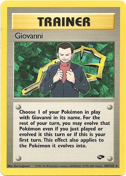Giovanni (104/132) [Gym Challenge Unlimited] | RetroPlay Games
