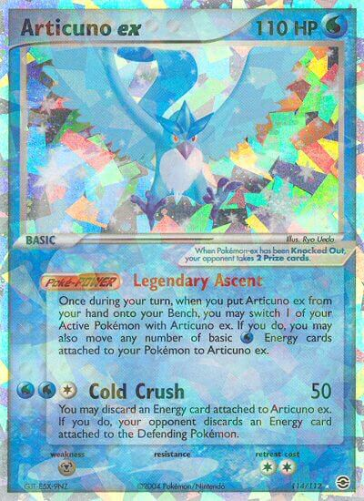 Articuno ex (114/112) [EX: FireRed & LeafGreen] | RetroPlay Games